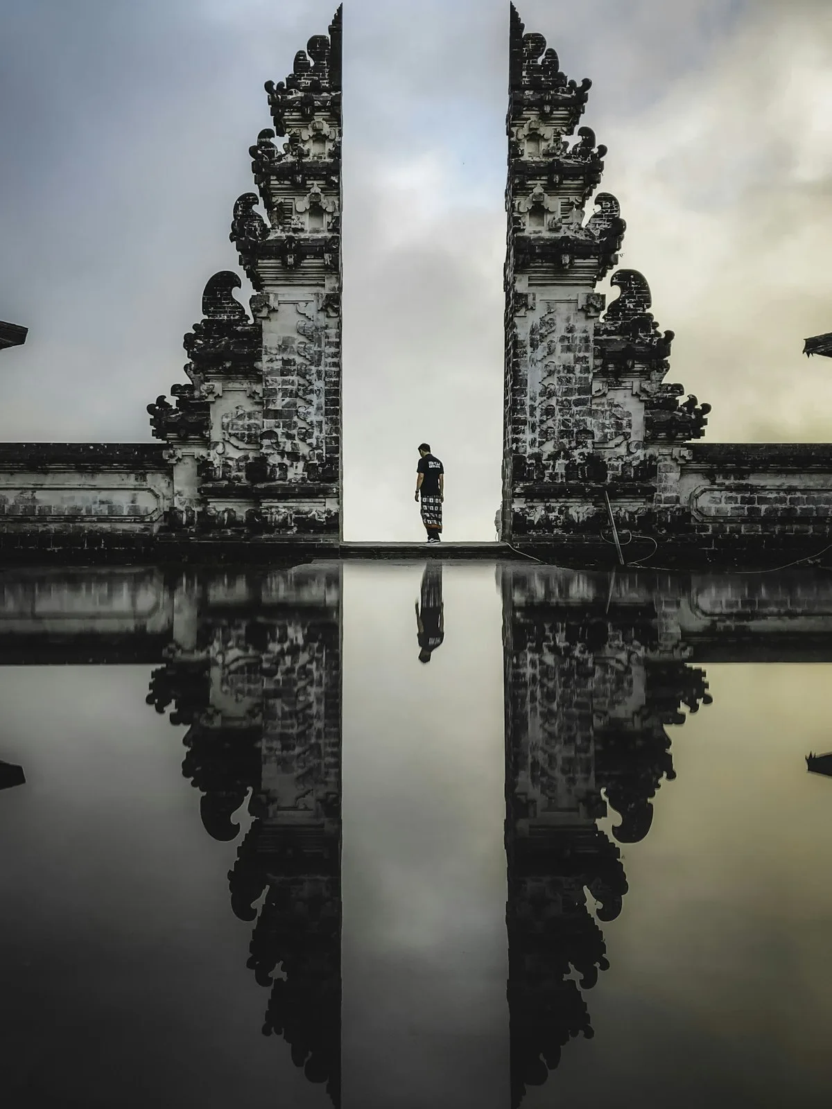 Pura Lempuyang split gate, East Bali
