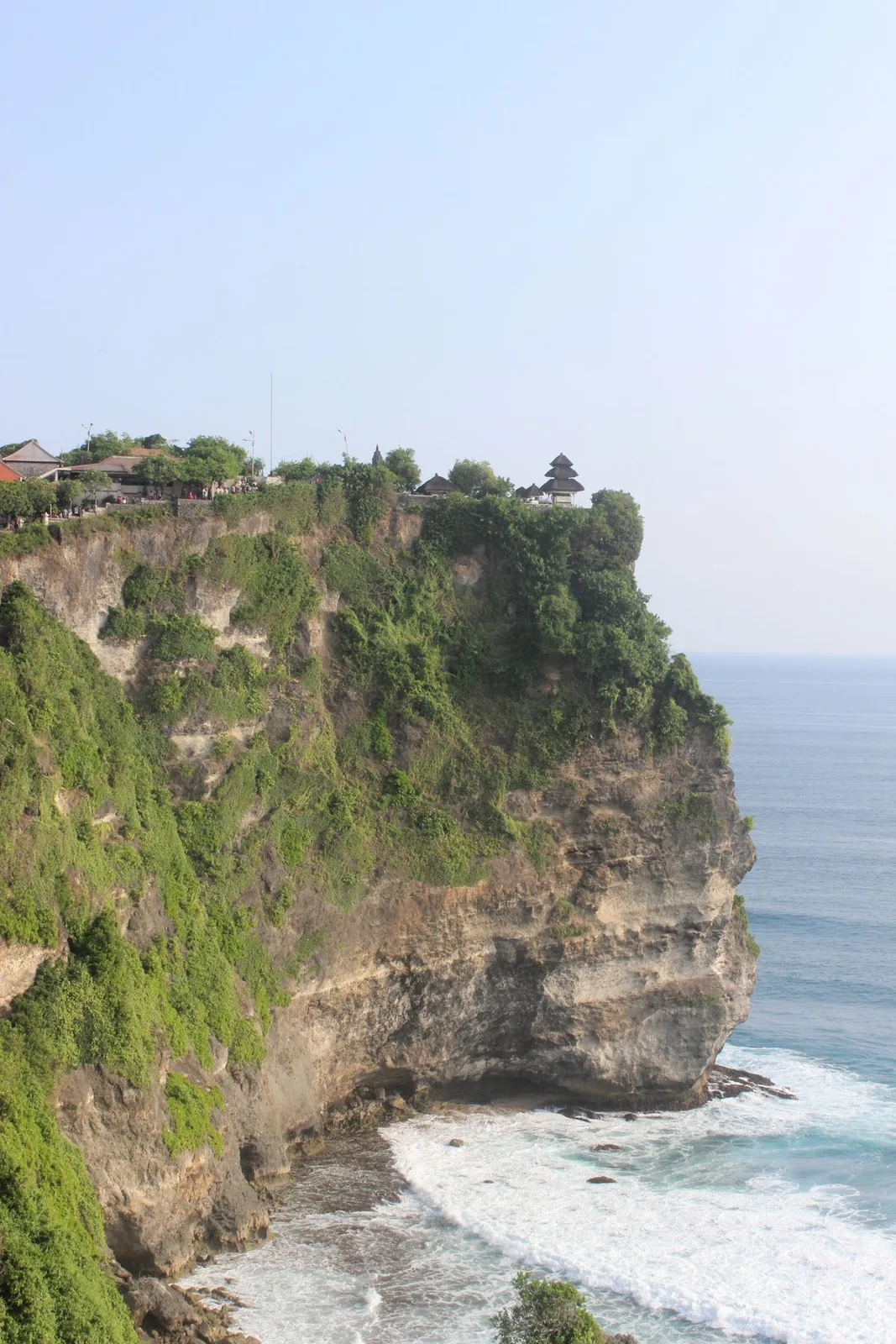 Uluwatu clifftop temple over the ocean, Bali